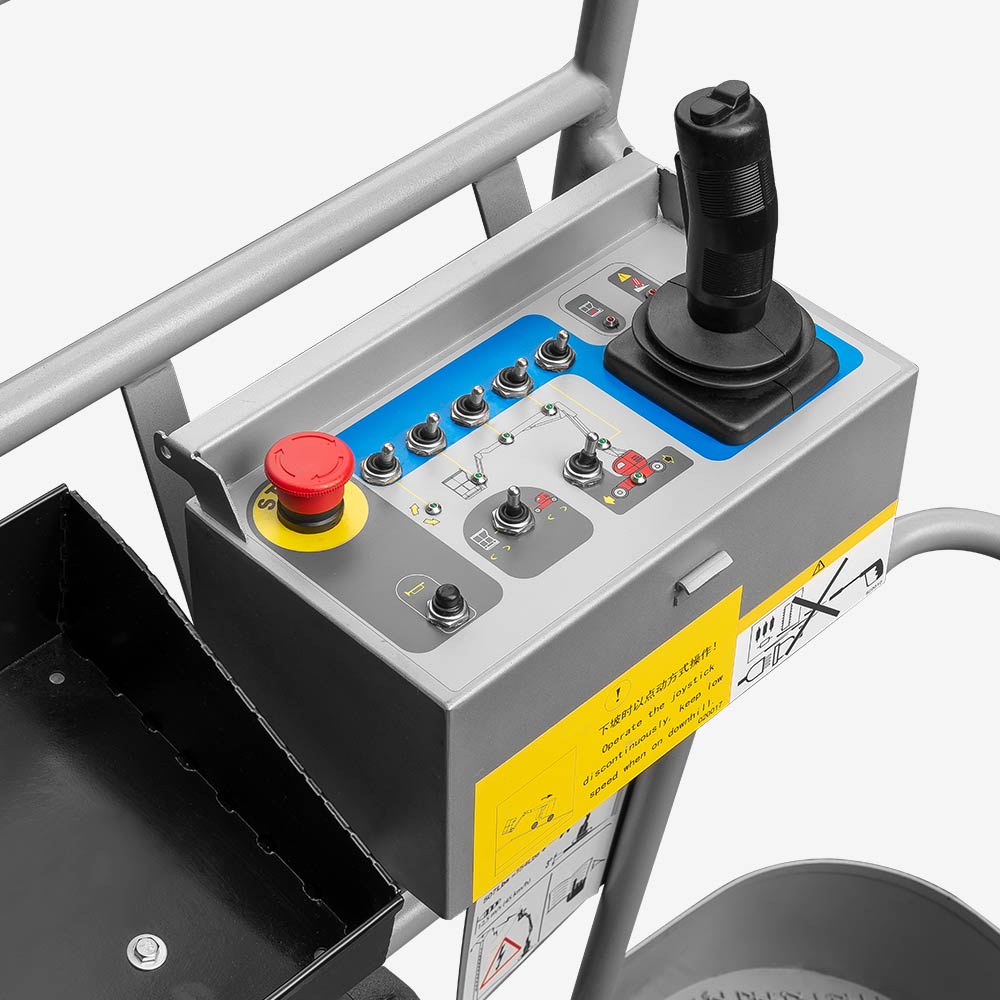 Elektrinio alkūninio keltuvo valdymo dėžutė